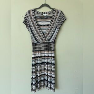 Design history  Aztec striped dress